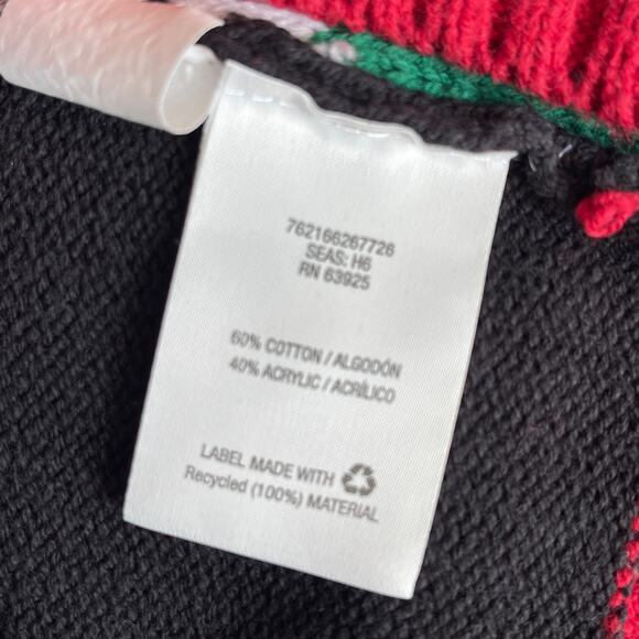 Ugly Christmas Sweater ALL THE CHRISTMAS THINGS Holiday Sweater Size Medium - Picture 5 of 5